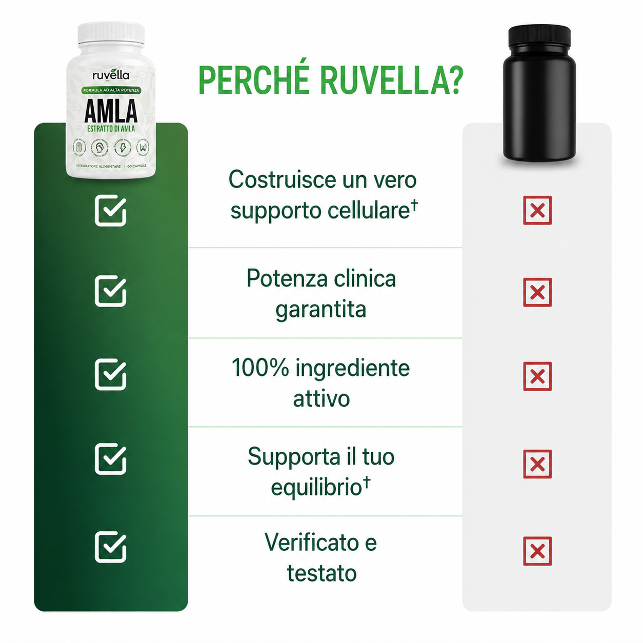 Ruvella Amla - Estratto di Superfrutto Standardizzato